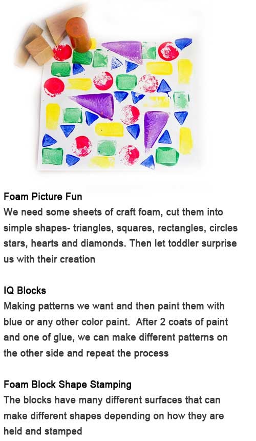 Shape activities for toddlers