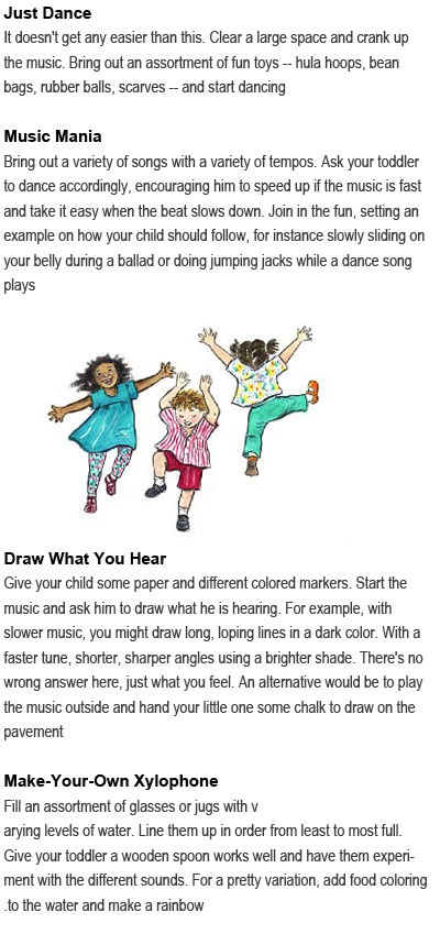 Music activities for toddlers